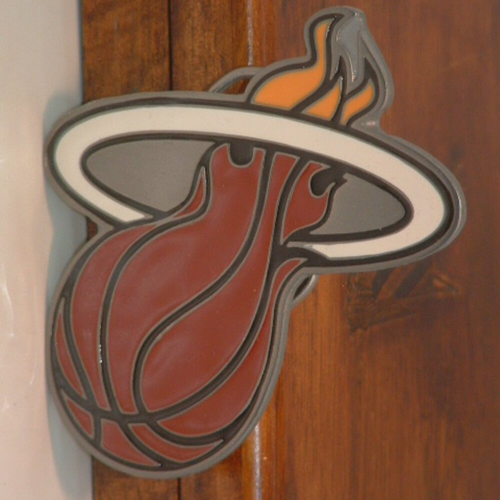 Men’s Miami Heat Fire Ball Belt Buckle